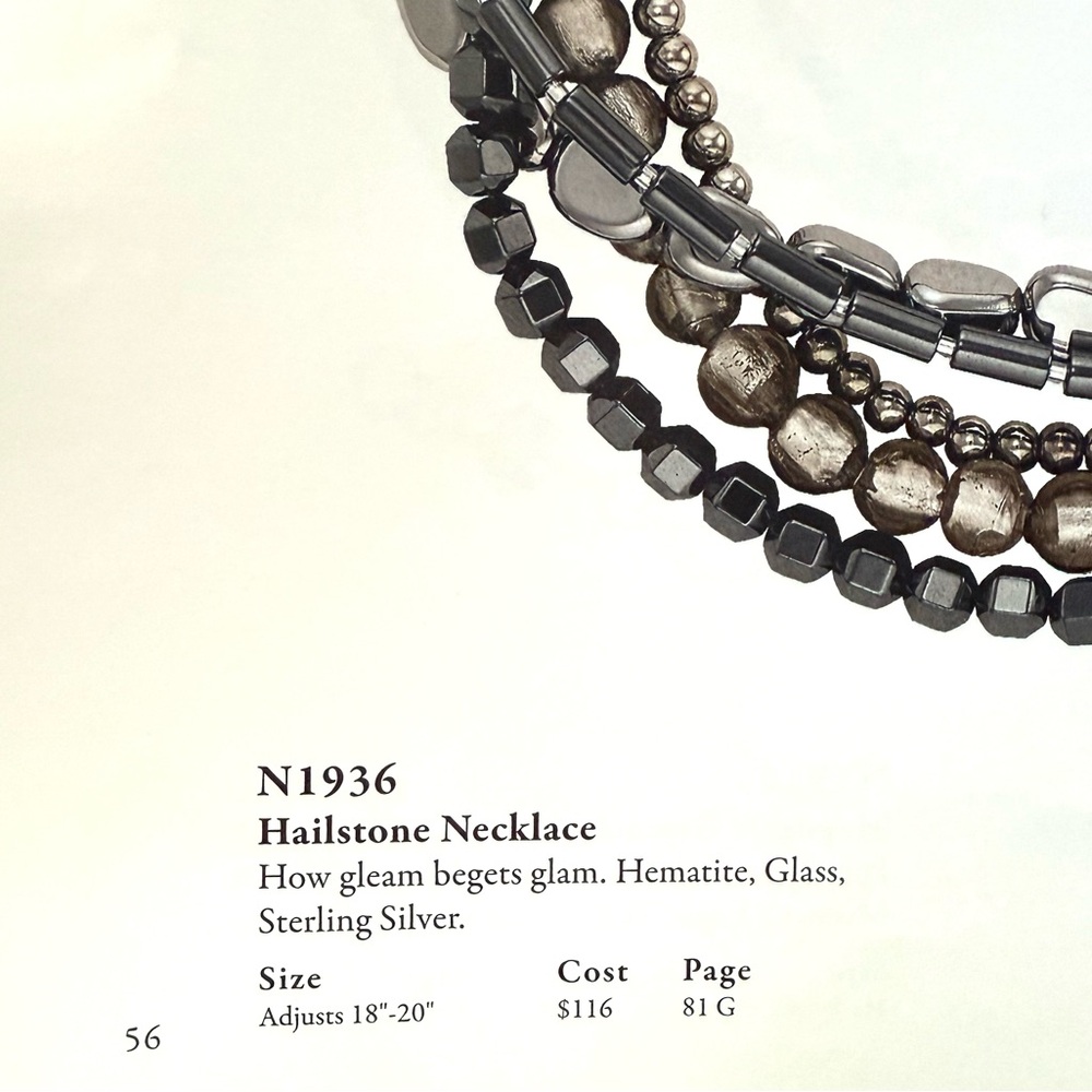 Silpada Hailstone Necklace - Picture 7 of 7